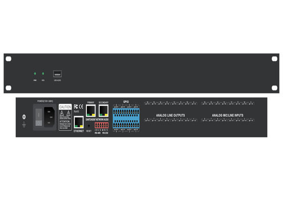 WLP6464D Controle Dante Controller For Mac van planeet de Audio Verre Subwoofer