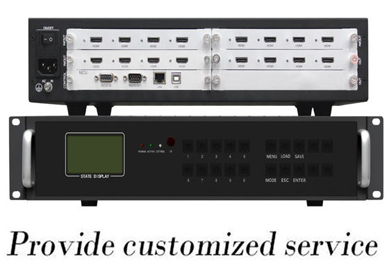 HDMI-video-muurcontroller met veelzijdige schermopties