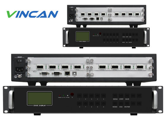 Modulaire videowandcontroller - flexibele configuratie en realtime verwerking