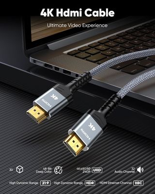 4K 60Hz HDMI-optische vezelkabel - langeafstands HDMI-transmissie