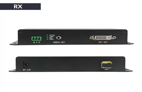 20km DVI Fiber Extender 1080p@60Hz HDMI 1.3 & 3.5mm Audio Ondersteuning
