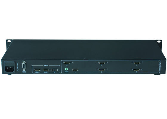 1x6 Speciaal gevormde aangepaste videowandcontroller Flexible gevormde splicing processor