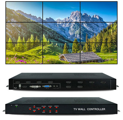 Multi van het de Muurcontrolemechanisme HDMI van TV van Formaat beste hdmi 3x3 2x3 LCD Video video de muurbewerker