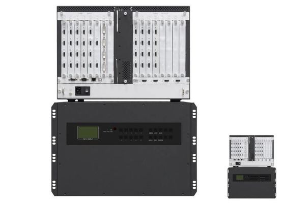 4K Modulair Video de Muurcontrolemechanisme 16 van de inputkaart 7U de Output van CH HDMI