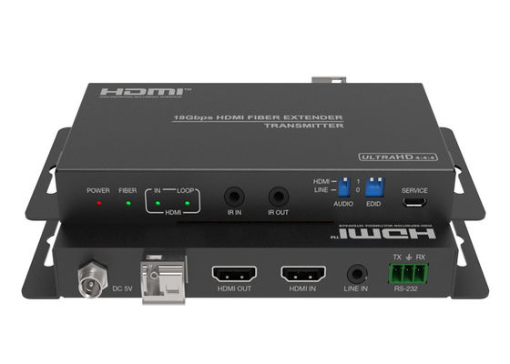 18Gbps 2,0 Videohdmi over Vezelvergroting met het Audio Halen
