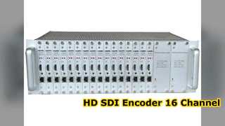 16-kanaals SDI-encoder HD-videosignaalcodering